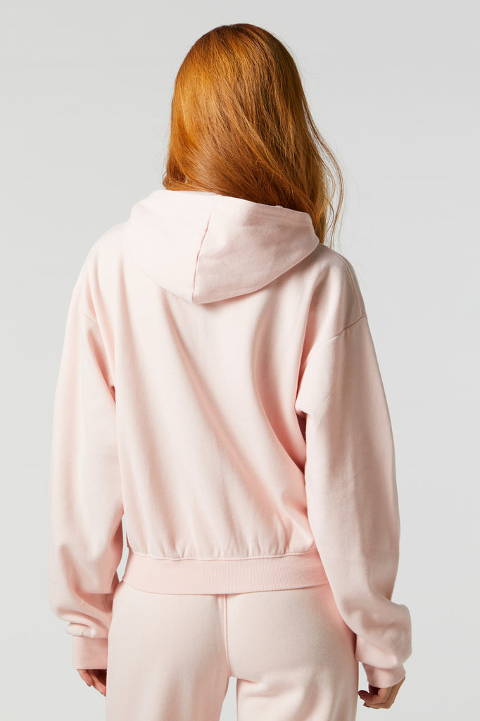 Charlotte russe outlet cropped hoodie