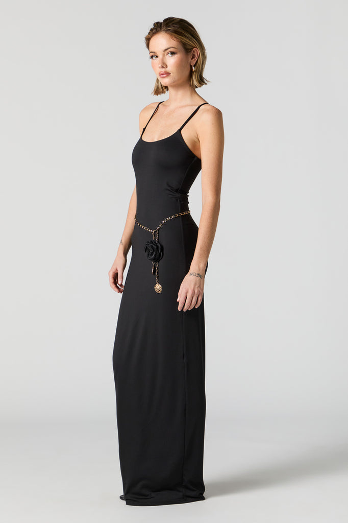 Contour Scoop Neck Maxi Dress – Charlotte Russe