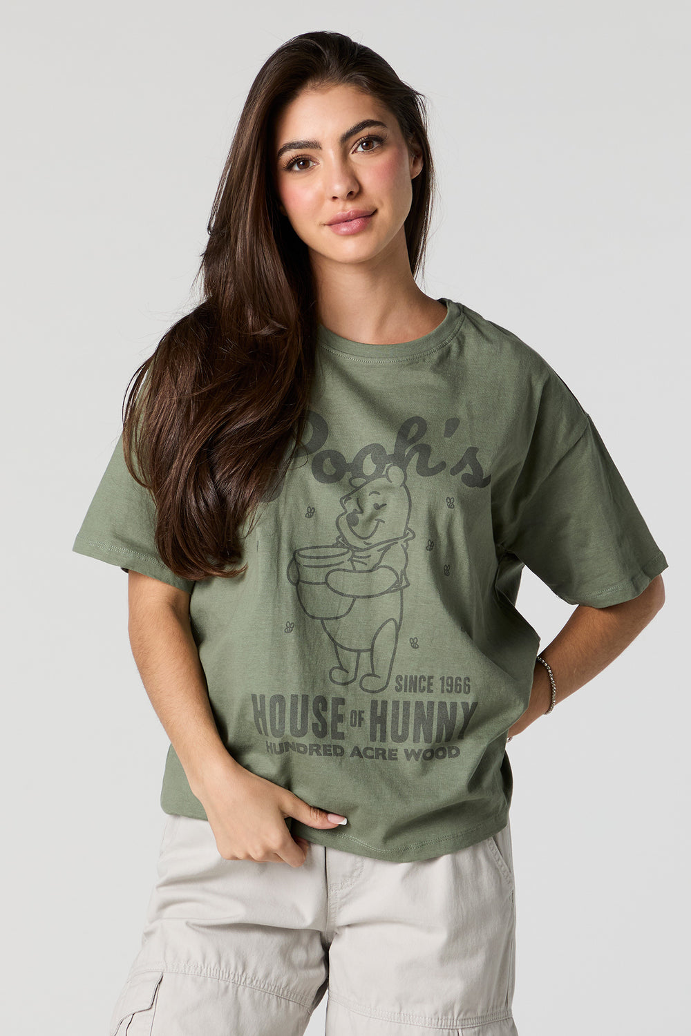 Pooh's House of Hunny Graphic Boyfriend T-Shirt Pooh's House of Hunny Graphic Boyfriend T-Shirt 2