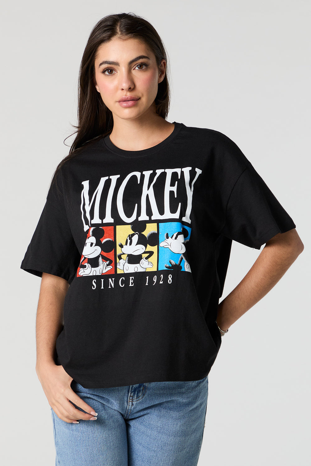 Mickey 1928 Graphic Boyfriend T-Shirt Mickey 1928 Graphic Boyfriend T-Shirt 2