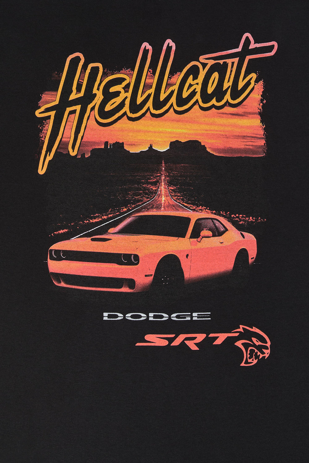 Hellcat Graphic Boyfriend T-Shirt Hellcat Graphic Boyfriend T-Shirt 1