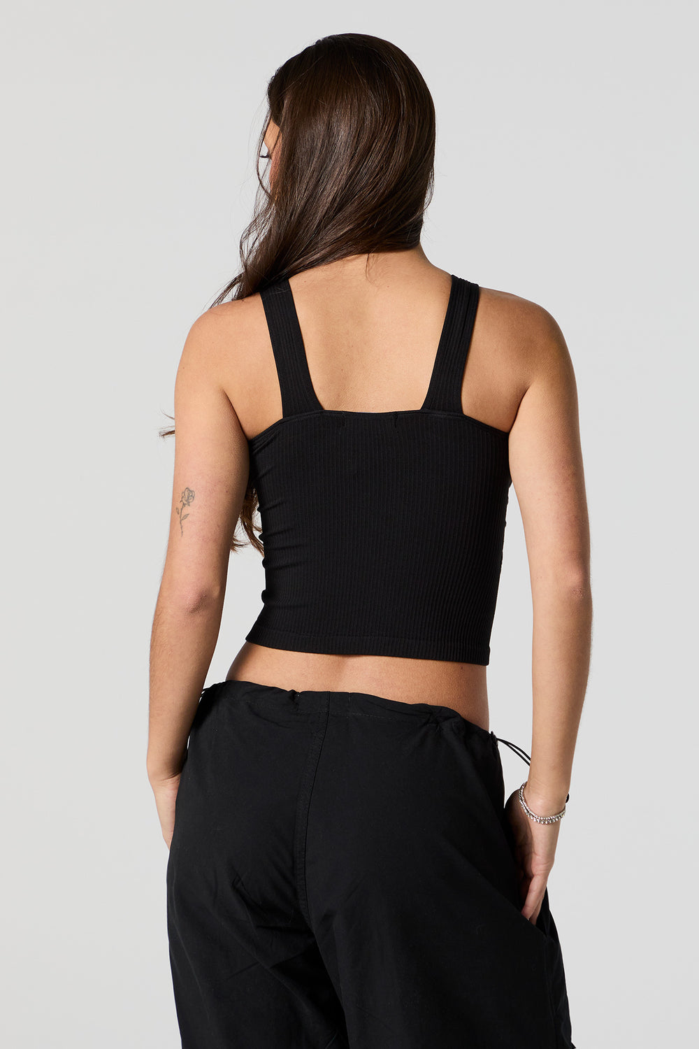 Seamless Ribbed Cropped Tank Seamless Ribbed Cropped Tank 5
