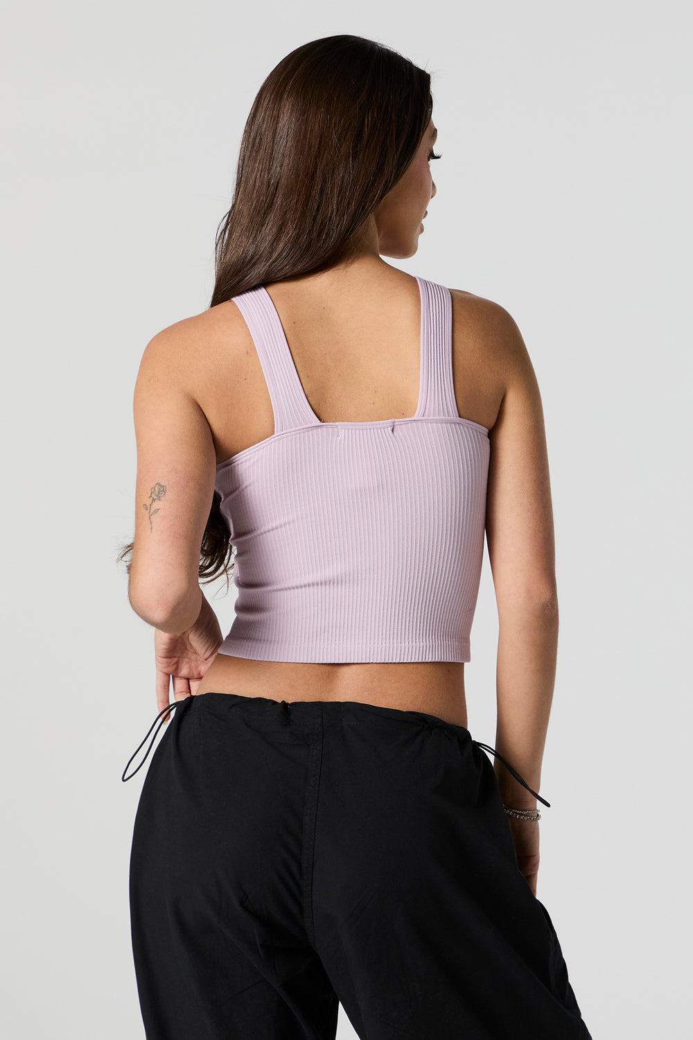 Seamless Ribbed Cropped Tank Seamless Ribbed Cropped Tank 17