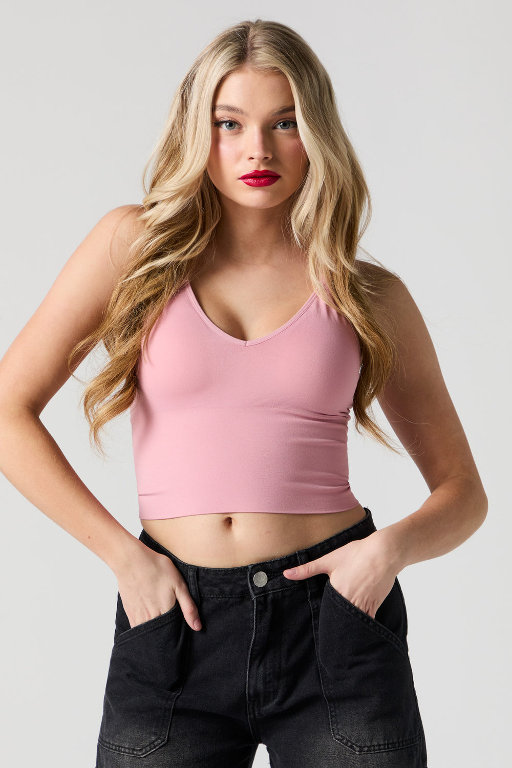 Seamless Cami with Built In Cups Seamless Cami with Built In Cups 17