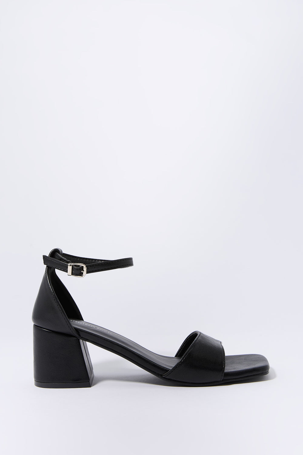 Faux Leather Ankle Strap Heel Faux Leather Ankle Strap Heel 7