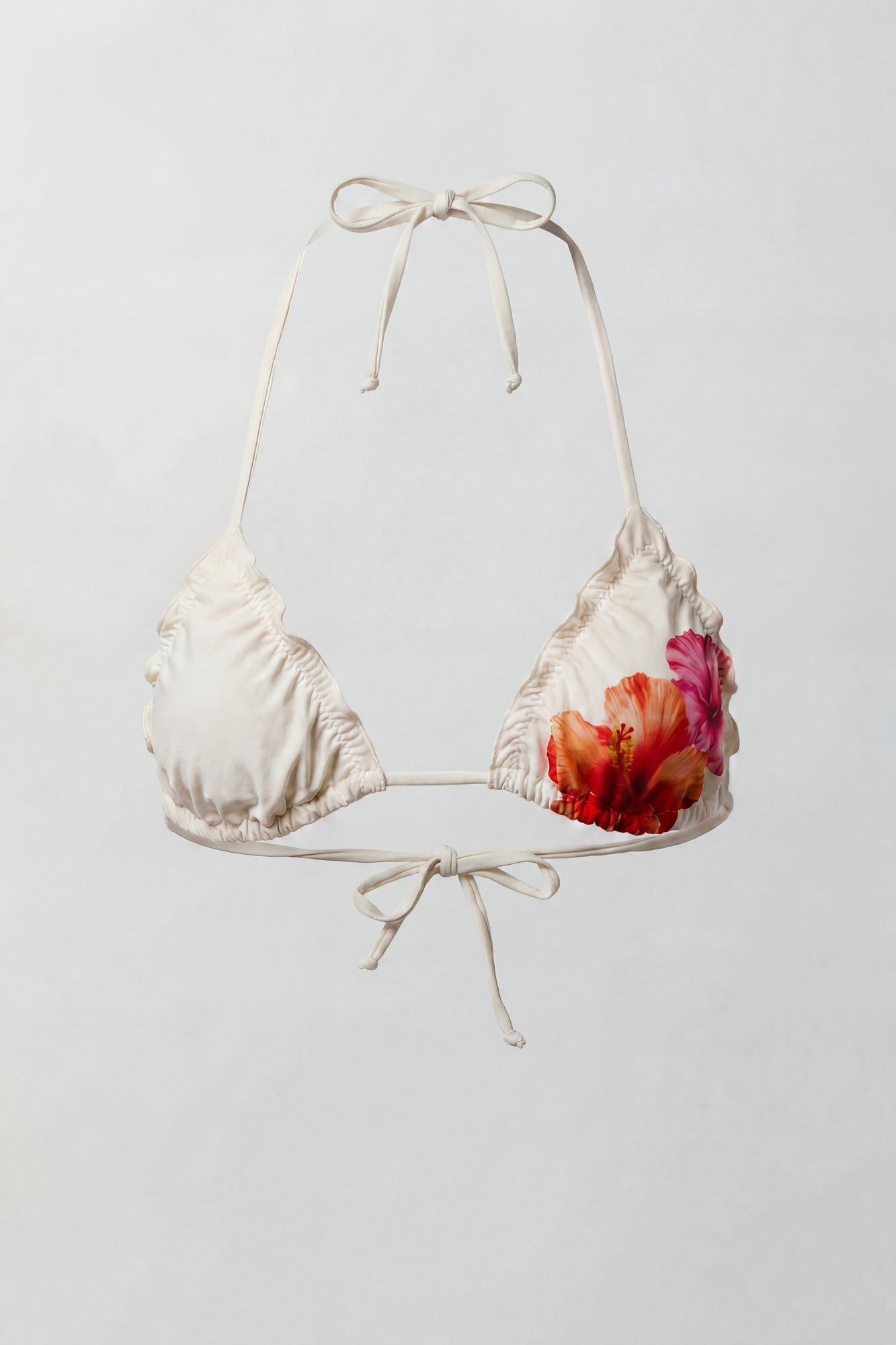 Ruffle Triangle Bikini Top – Charlotte Russe
