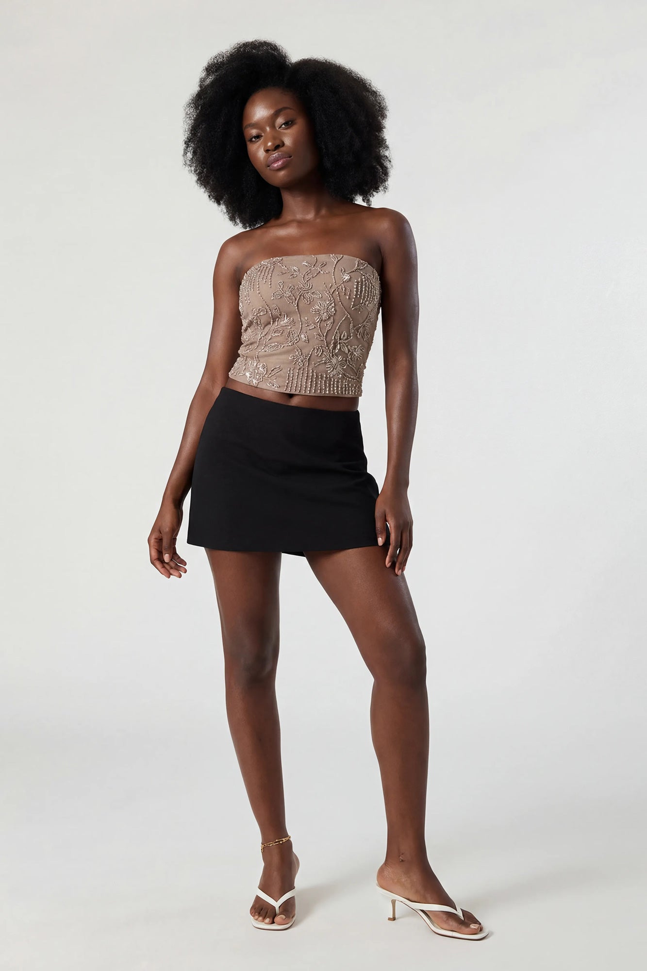Beaded Tube Top – Charlotte Russe
