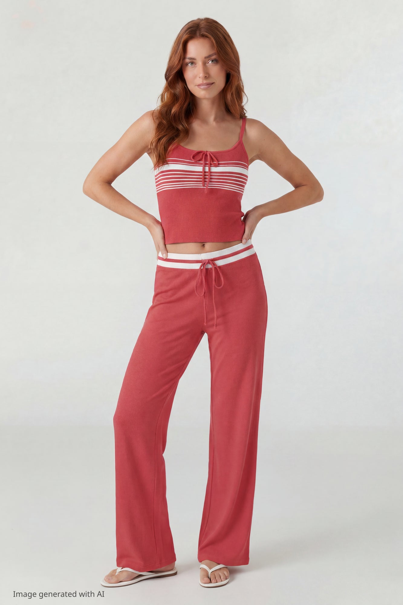 Striped Waist Wide Leg Pant – Charlotte Russe