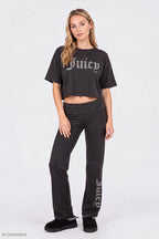 Juicy Couture Rhinestone T-Shirt & Pant Set