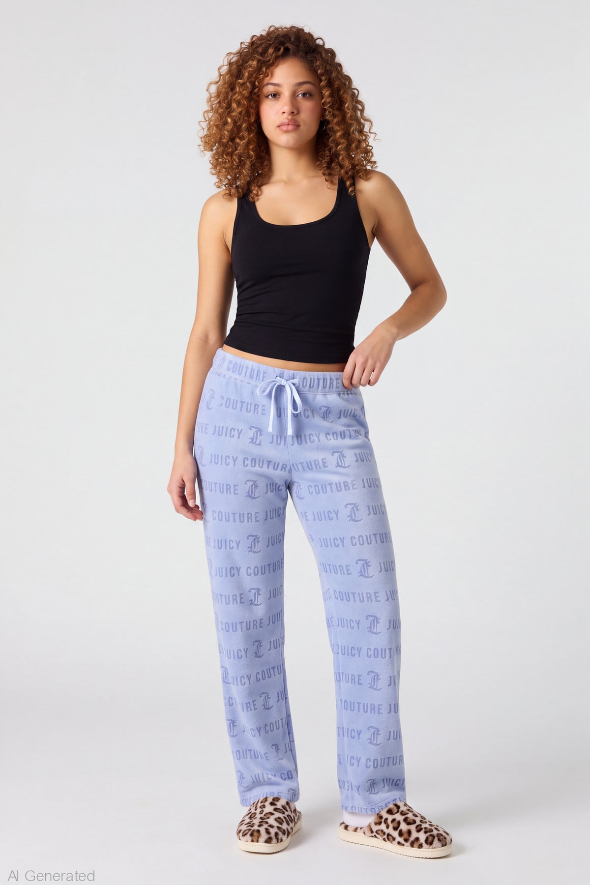 Juicy Couture Plush Pant - Purple