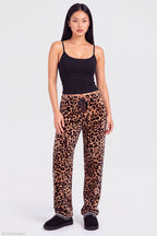 Juicy Couture Leopard Plush Pant