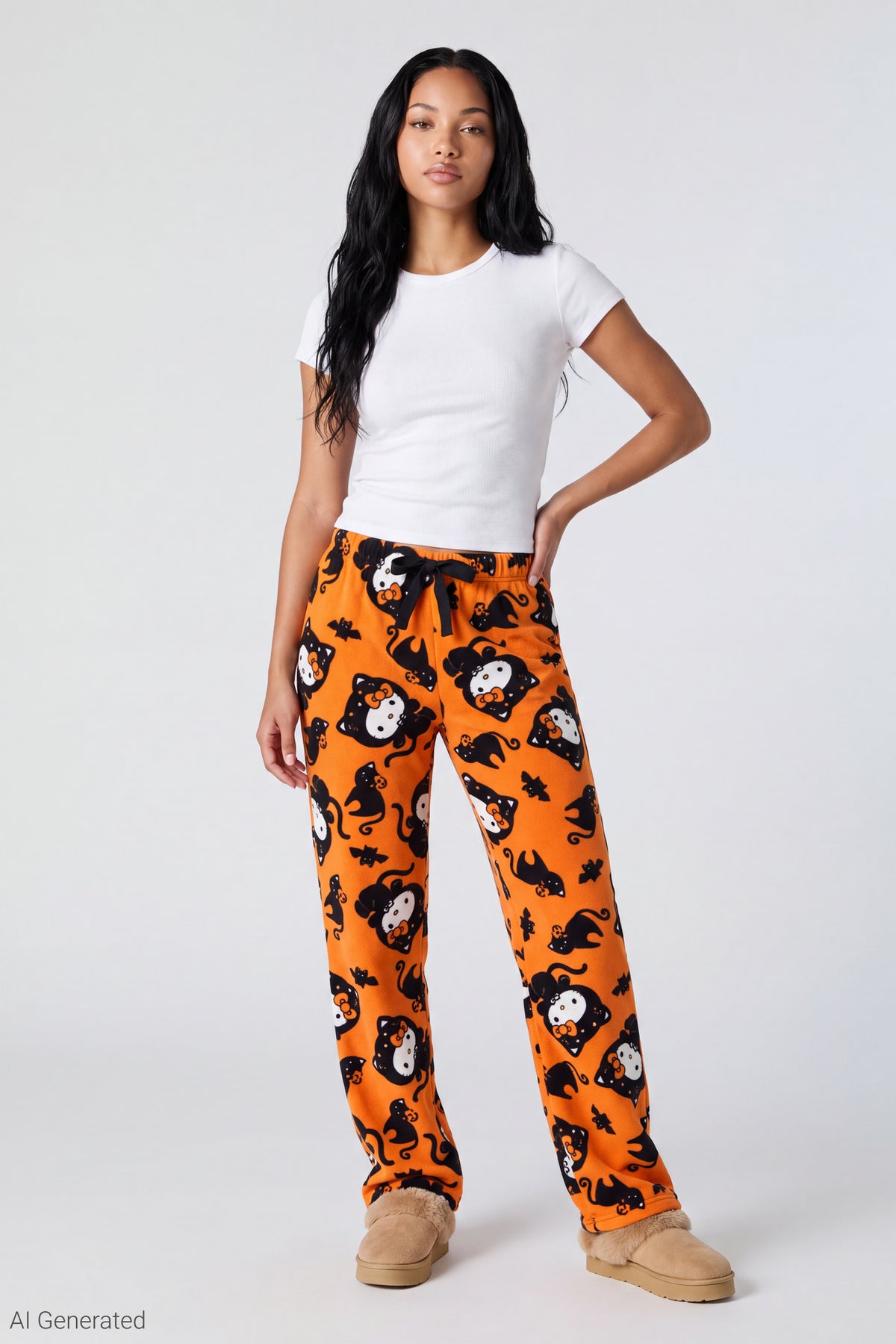 Hello Kitty® Halloween Pajama Pant - Orange