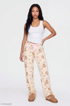 Monchhichi Plush Pajama Pant