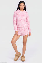 Baby Phat Plush Hoodie & Short Set