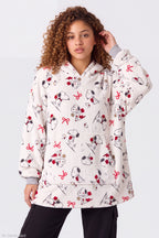 Peanuts Snoopy Plush Blanket Hoodie