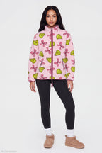 The Grinch Sherpa Zip Pullover