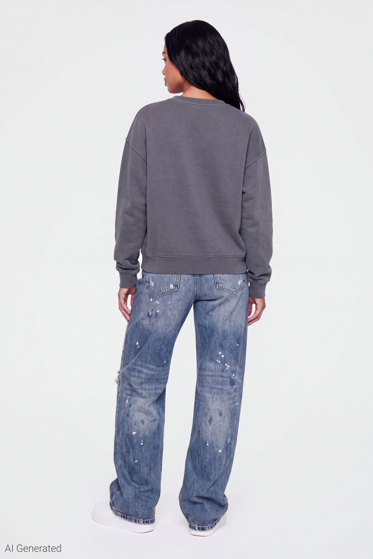 Alt View 2. Peanuts Snoopy Halloween Sweatshirt - Black