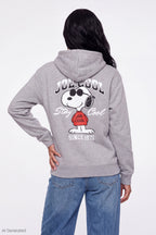 Peanuty Snoopy Graphic Hoodie