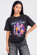 Huntrix Graphic Washed T-Shirt