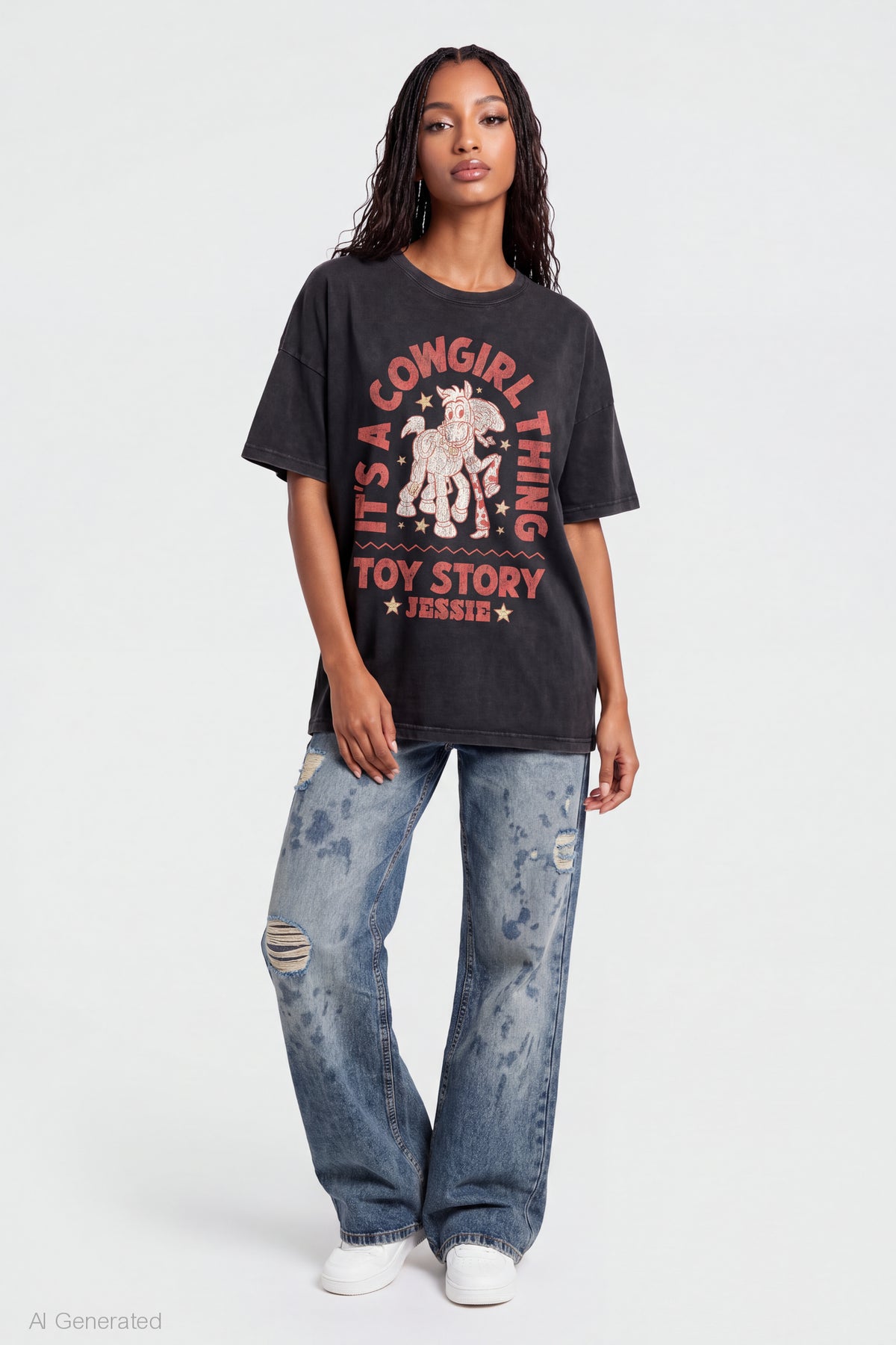 Alt View 3. Toy Story Graphic T-Shirt - Black