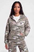 Graphic Zip Hoodie