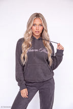 Fleece Oversized Graphic Hoodie