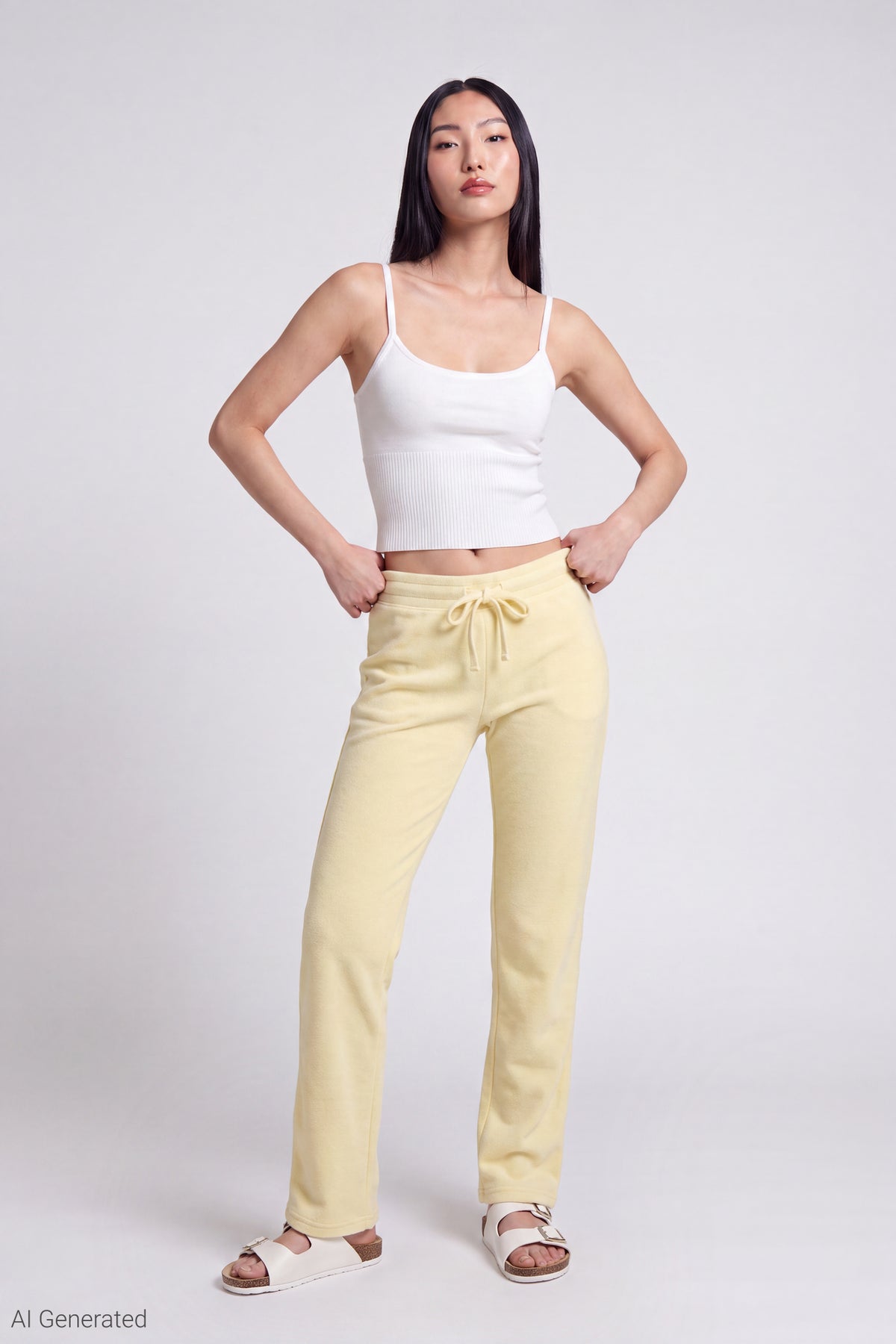 Fleece Sweatpant - Yellow