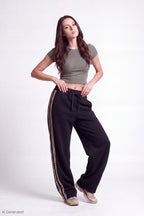 Fleece Barrel Leg Sweatpant