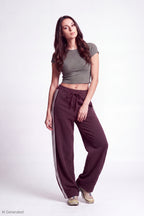Fleece Barrel Leg Sweatpant