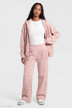 Graphic Wide Leg Jogger