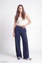 Fleece Wide Leg Sweatpant