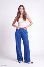 Fleece Wide Leg Sweatpant