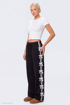 Bow Trim Sweatpant