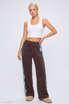 Bow Trim Sweatpant
