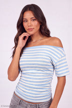 Slinky Off Shoulder Top
