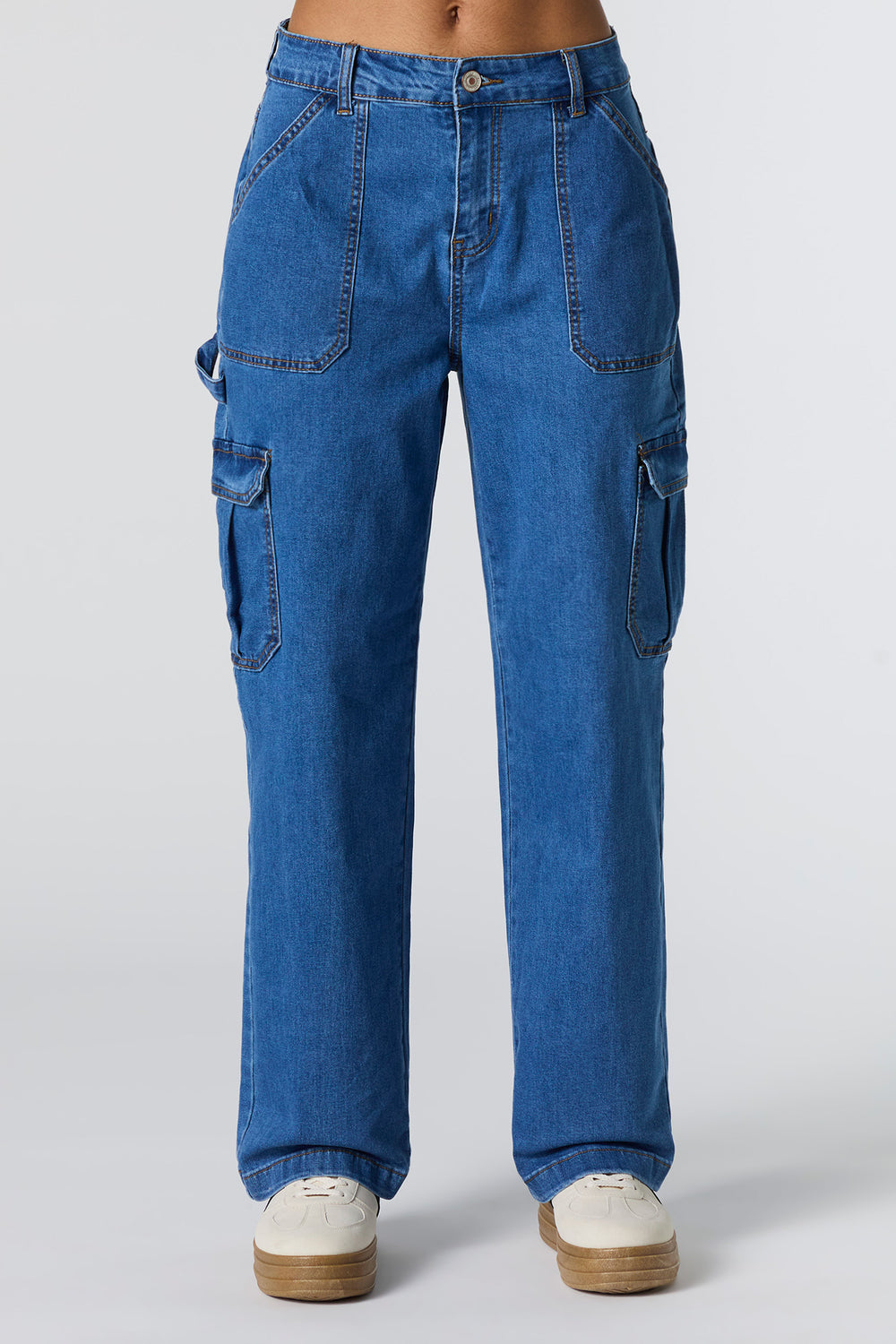 Straight Leg Carpenter Cargo Jean Straight Leg Carpenter Cargo Jean 2