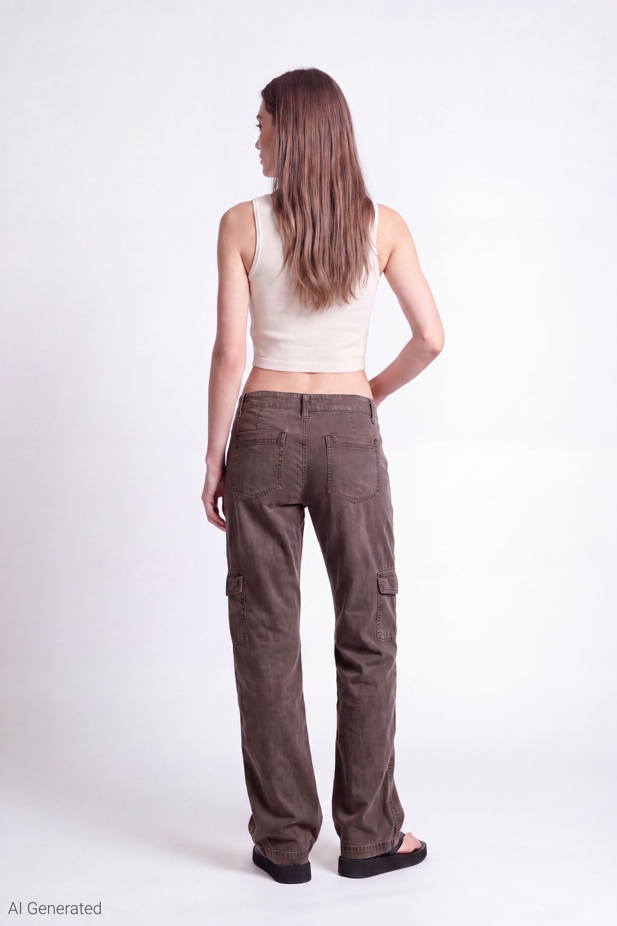 Alt View 2. Cargo Pant - Brown