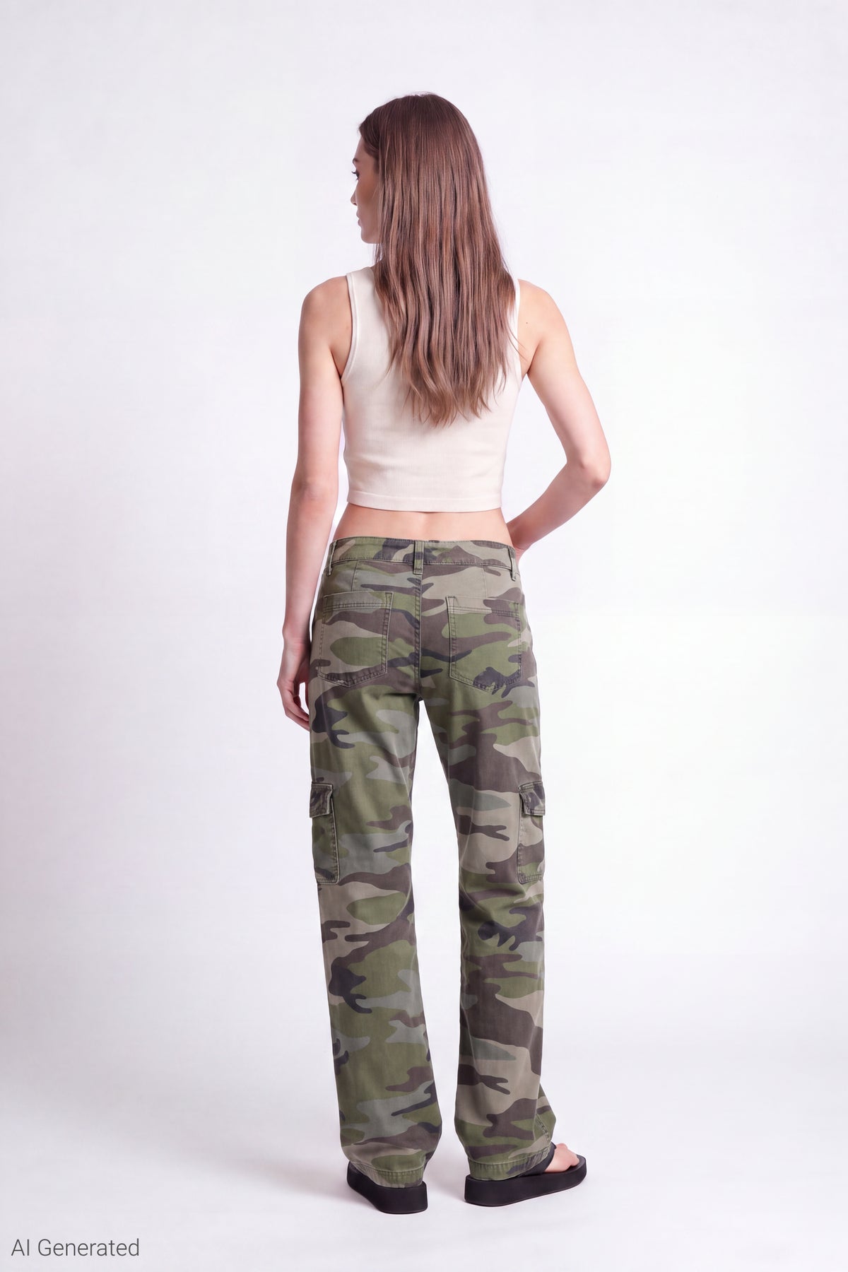 Alt View 2. Cargo Pant - Camouflage