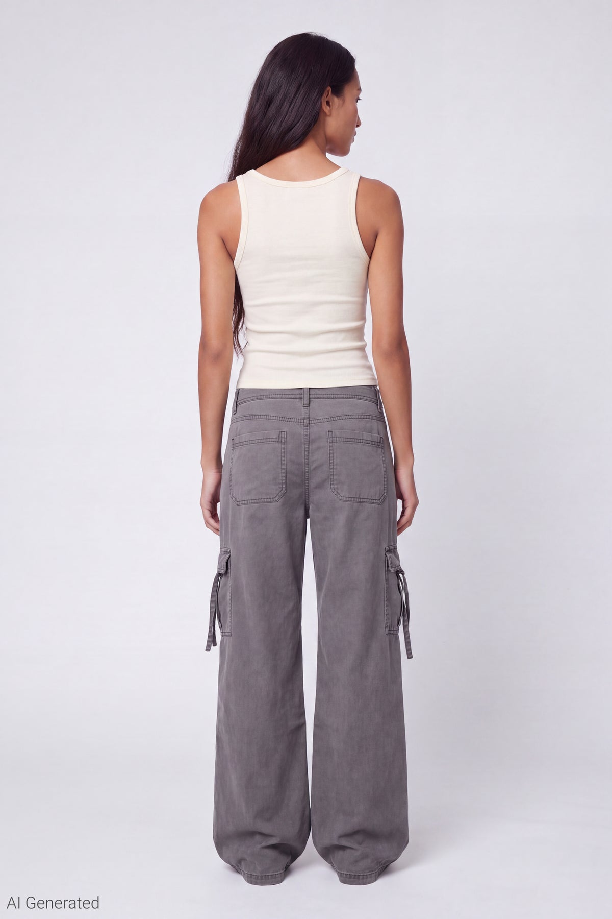 Alt View 2. Cargo Pant - Charcoal