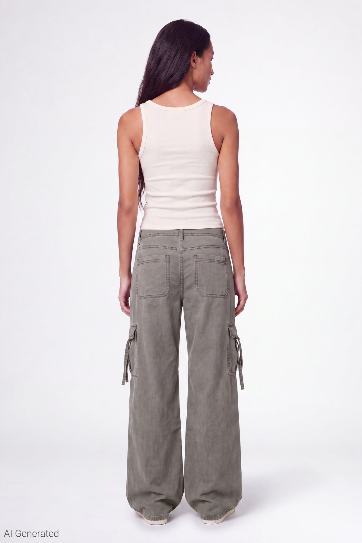 Alt View 2. Cargo Pant - Dark Green