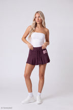 Fleece Graphic Skort