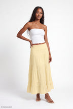 Multiway Maxi Dress Foldover Skirt