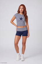 Foldover Waistband Shortie