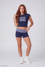 Foldover Waistband Shortie