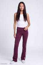Foldover Waist Flare Pant