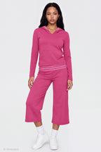 Foldover Waist Capri