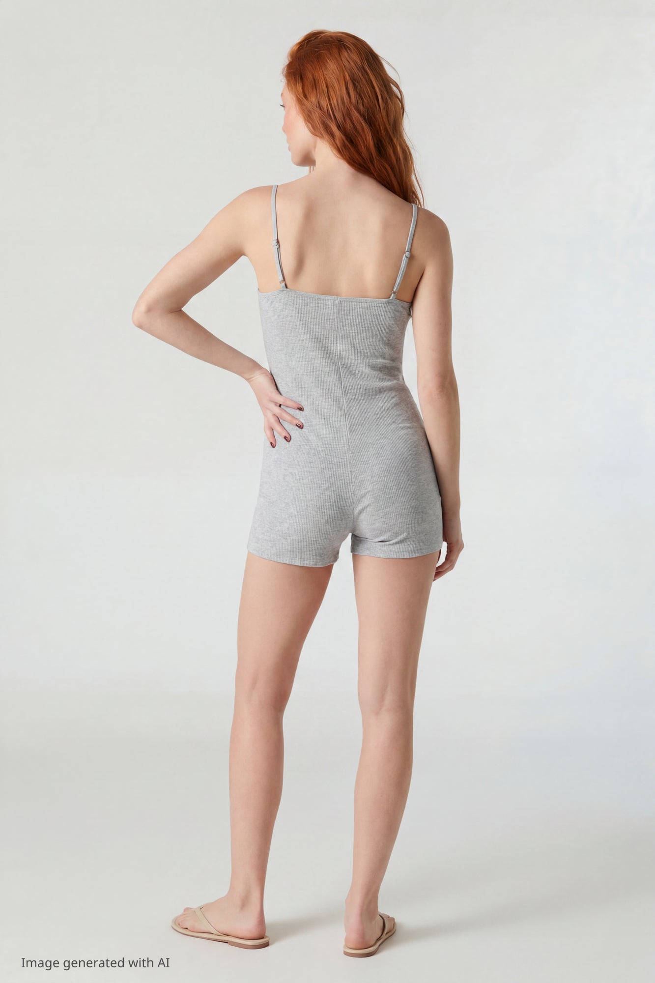 Soft Ribbed Lace Trim Romper – Charlotte Russe