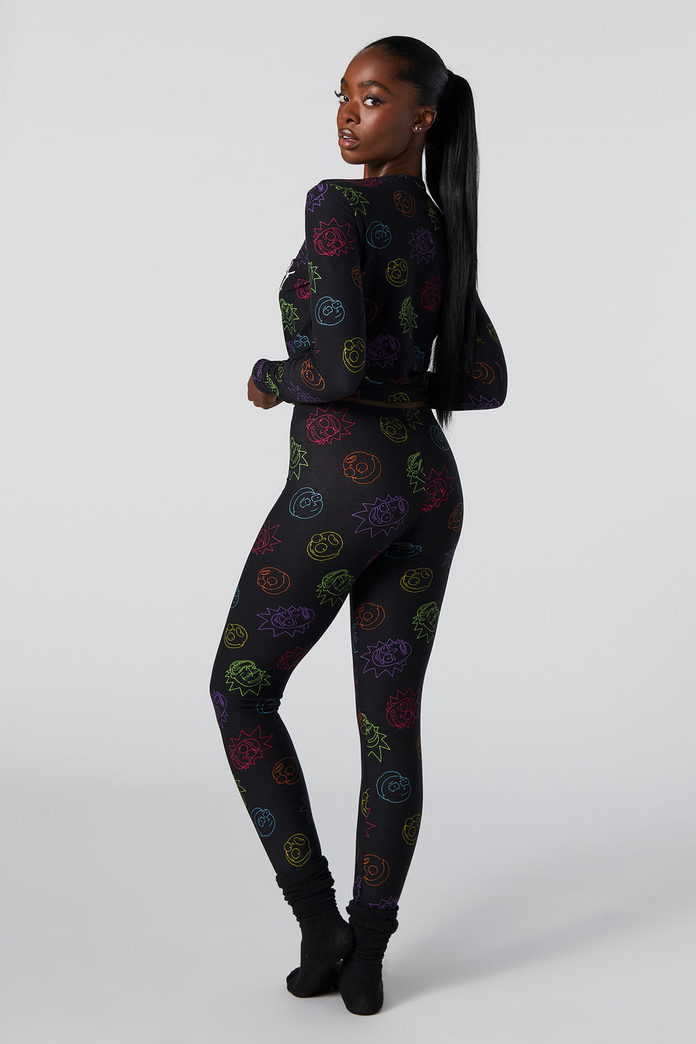 Rick and Morty Graphic 2 Piece Pajama Set Rick and Morty Graphic 2 Piece Pajama Set 5
