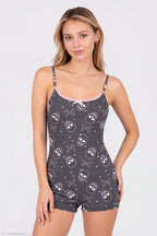 Halloween Ribbed Pajama Romper