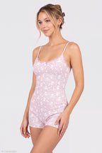 Halloween Ribbed Pajama Romper